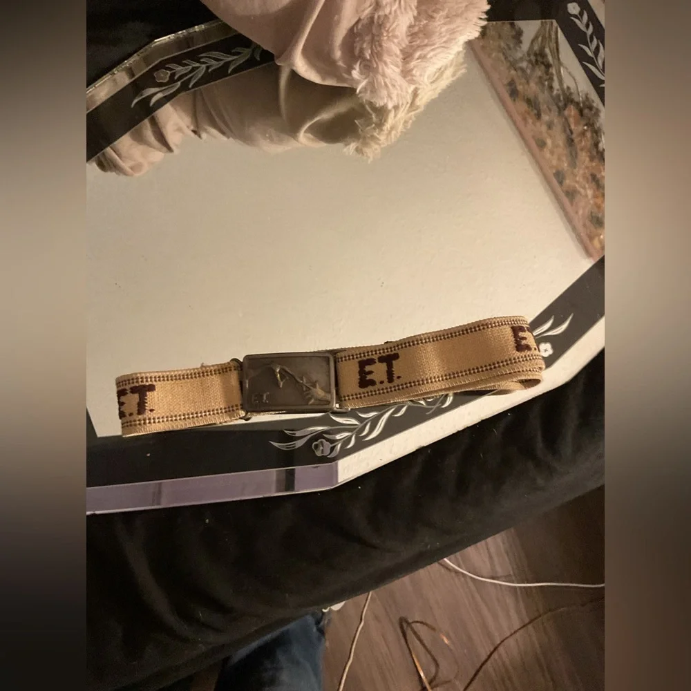 E.T. Extra Terrestrial belt and Buckle kids size